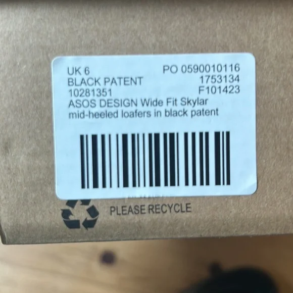 Asks black patten loafer - Picture 8 of 8